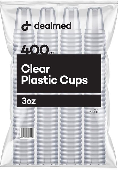 Dealmed 3 oz Disposable Plastic Cups by Dealmed