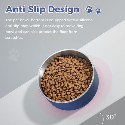 WENBOKMIN Dog Bowl, Stainless Steel Dog Food and Water Bowl - Image 6
