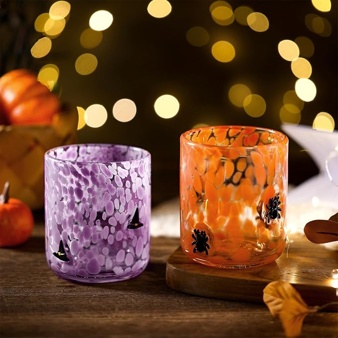 Skylety 2 Pcs Halloween Icon Juice Glasses - Image 3