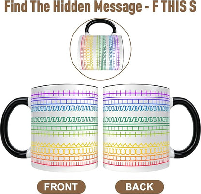 Fuck This Shit Mug, 11 Oz Fuck This Shit Hidden Message Ceramic Cup | Funny Mugs - Image 7