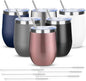 12oz/4 Pack Wine Tumbler Glasses by YEBTSLife