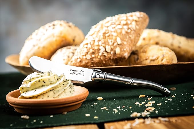 Laguiole Style de Vie Butter Knives Premium Line, Stainless Steel | Butter - Image 7