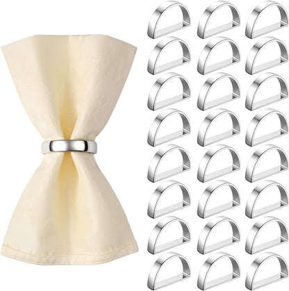 Suream Napkin Rings, Metal Napkin Ring by Suream