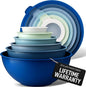 Zulay Kitchen 12 Piece Plastic Mixing Bowls by ZulayKitchen