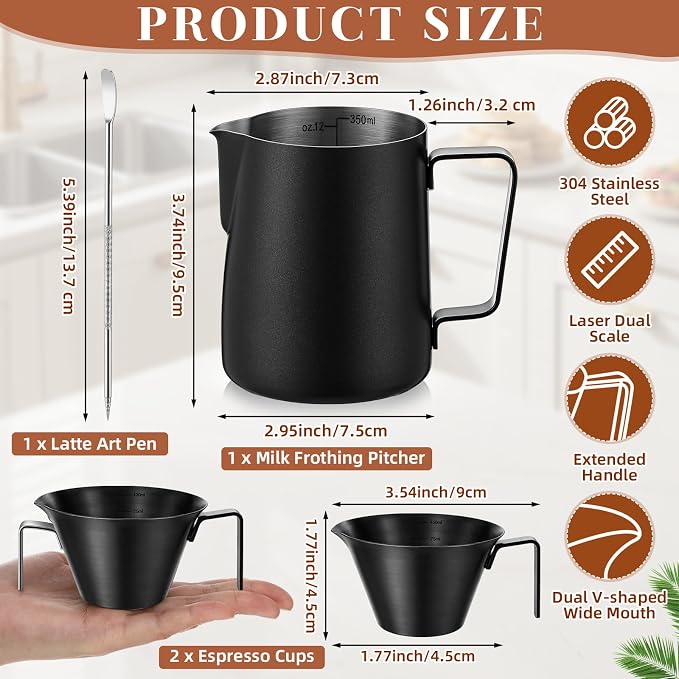 4 Pcs Espresso Accessories Kit - Image 2