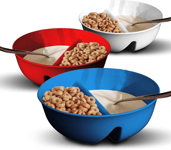 Just Solutions Crunch Anti-Soggy Cereal Bowl by JustSolutions