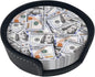 Novelty Funny Money Dollar Pattern Coasters by Unknown