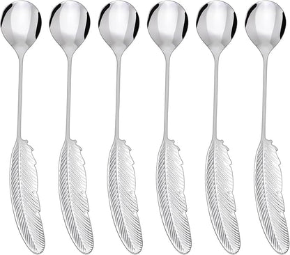 Creative spoons in multiple colors. They can be used to stir flower tea by Unknown