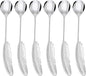 Creative spoons in multiple colors. They can be used to stir flower tea by Unknown