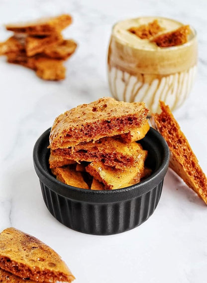 LE TAUCI Ramekins 4 OZ Oven Safe, Creme Brulee Ramekins, Pudding Custard Cups - Image 4