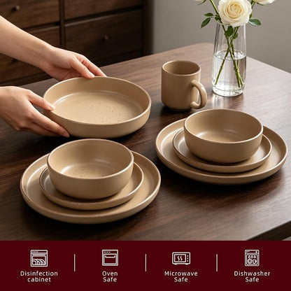 HomeVSS 20-Piece Dinnerware Set - Image 3