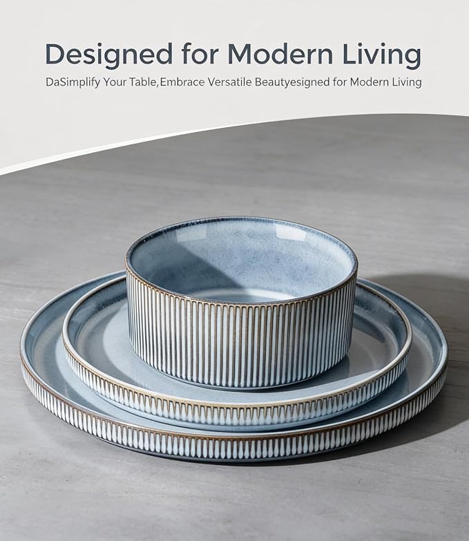 GBHOME Stoneware Dinnerware Sets - Image 3