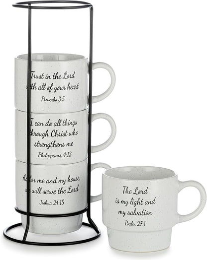 Signature Housewares Stackable Coffee Mug Tower Set by SignatureHousewares