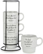 Signature Housewares Stackable Coffee Mug Tower Set by SignatureHousewares