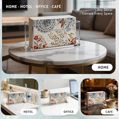 Napkin Holder, 4mm Thick Acrylic Guest Towel Holder - Image 5