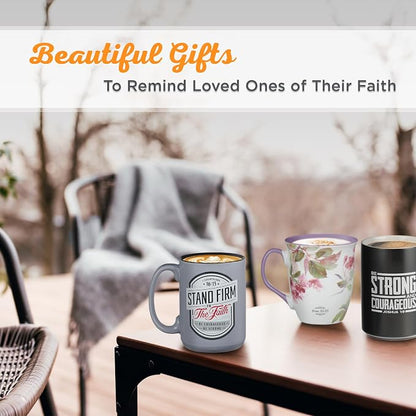 Christian Art Gifts Large Ceramic Inspirational Scripture Coffee & Tea Mug - Image 5
