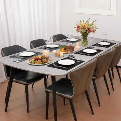 Vinyl Placemats Set of 6, Dual Sided Place Mats - Image 8