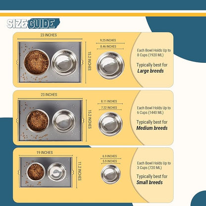 Deep Stainless Steel Anti-Slip Dog Bowls - Image 7