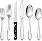 LIANYU 24-Piece Silverware Set by LIANYU