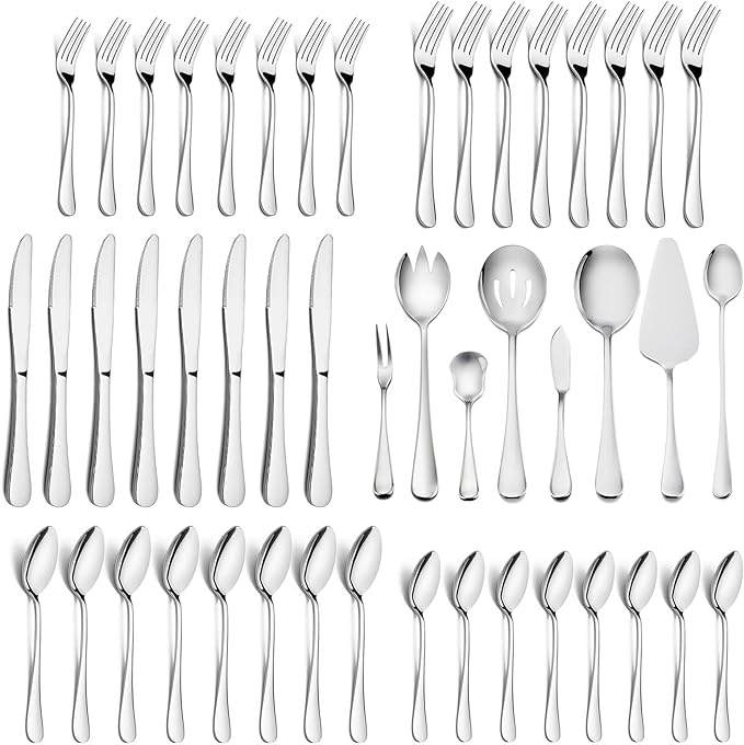 HaWare 48 Pieces Silverware Set by HaWare