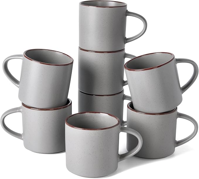 famiware Coffee Mugs Set of 8, Nebula 14oz Coffee Mugs Ceramic Cup Set | by Famiware