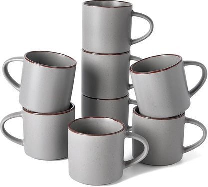 famiware Coffee Mugs Set of 8, Nebula 14oz Coffee Mugs Ceramic Cup Set | by Famiware