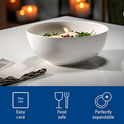 Villeroy & Boch For Me Round Vegetable Bowl, 9 in, Premium Porcelain, made in - Image 6