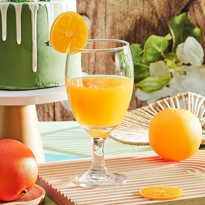 Patelai Set of 12 Water Goblet, 16 oz Clear Drinking Glasses Bulk Dishwasher - Image 4