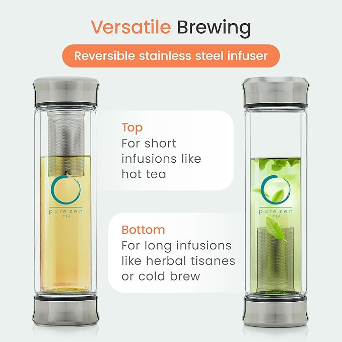 Pure Zen Tea Infuser Bottle - Image 6