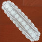 Phantomon Oval Lace Table Runner Doilies Floral Table Scarf Furniture Cloth by Phantomon