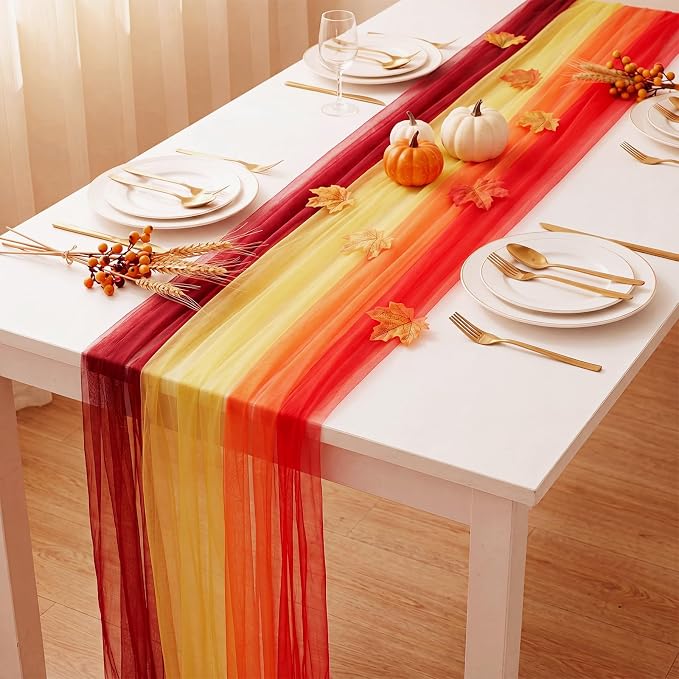 29 x70 inch Shiny Glitter Tulle Table Cloth Pink Sheer Lace Tablecloth - Image 5
