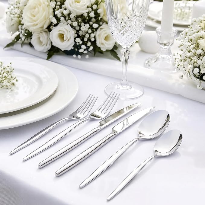 24 Piece Silverware Set for 4 - Image 8