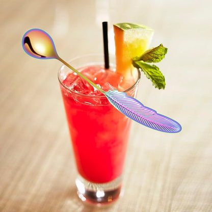 Creative spoons in multiple colors. They can be used to stir flower tea - Image 5