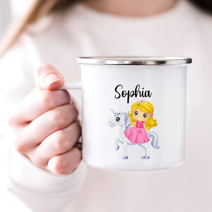 Personalized Mug for Kids, Girls | Customized Hot Chocolate Cocoa Coffee Cup | - Image 5