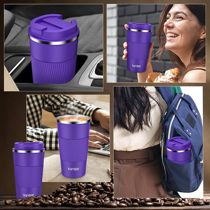 KETIEE 12oz Coffee Mug: Vacuum Insulated Coffee Cup - Image 4
