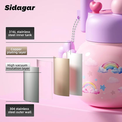 22 oz Tote Insulated Water Bottle - Image 8