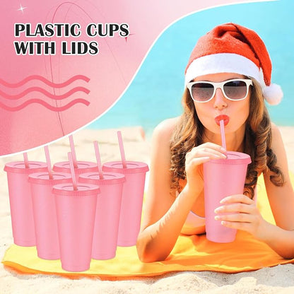 Uiifan 6 Pcs 24 oz Reusable Tumbler - Image 5
