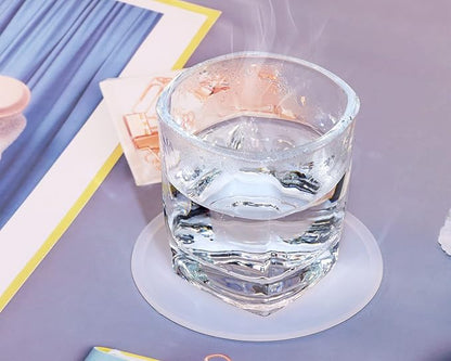 ONLYKXY 3 Pieces 3.93 Inch Silicone Coasters, Round Coasters - Image 3