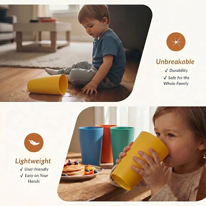 Homienly Reusable Plastic Cups - Image 5