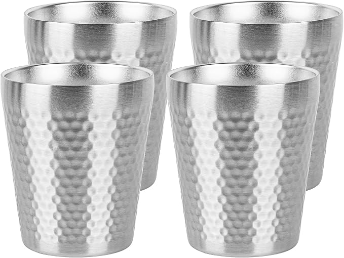 Adorila 10oz Stainless Steel Cups 4 Pack by Adorila
