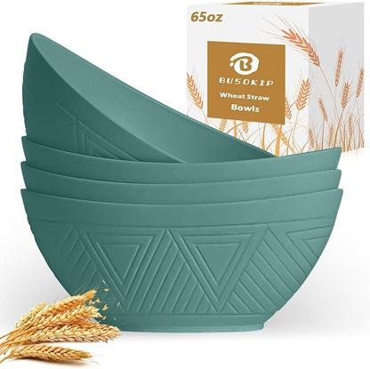 Large Salad Bowls 65 OZ by BUSOKIP