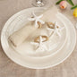 Starfish Napkin Rings Set of 12, Dinner Party, Theme Party, Coastal Table Decor by Utalek
