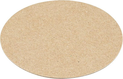 Restaurantware Paper Coasters 100 Pack of 4 Inch Disposable Beverage Coasters Absorbent for Hot and Cold Drinks Kraft Coffee Cup Essentials for Table Decor, Kitchen, Home Patio or Living Room