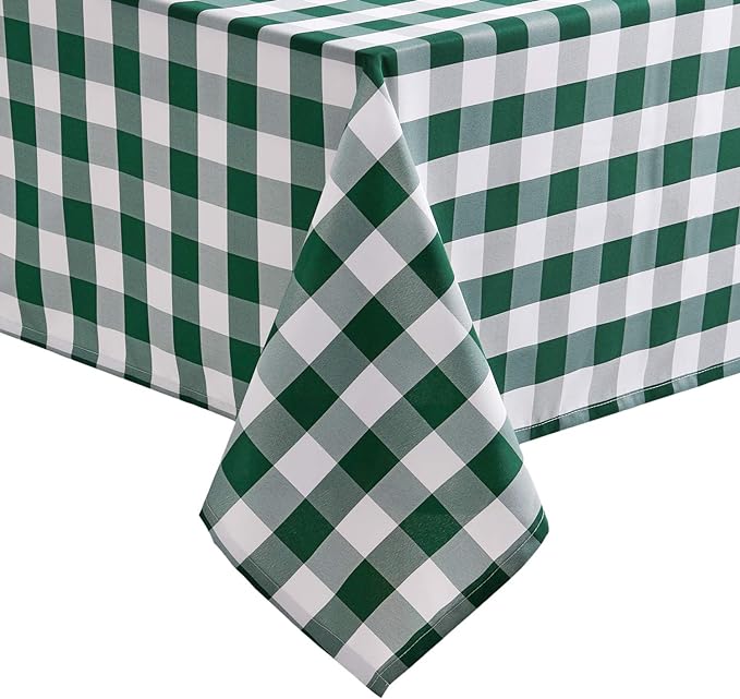 60 x 84 Inch Checkered Tablecloth Rectangle by Hiasan
