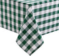 60 x 84 Inch Checkered Tablecloth Rectangle by Hiasan