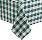 60 x 102 Inch Checkered Tablecloth Rectangle by Hiasan