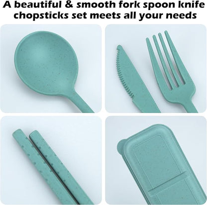 4 Sets Reusable Utensils Set - Image 5