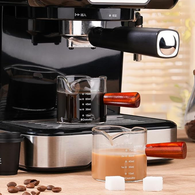 1 Pack Double Spouts Measuring Triple Pitcher Milk Cup - Image 5