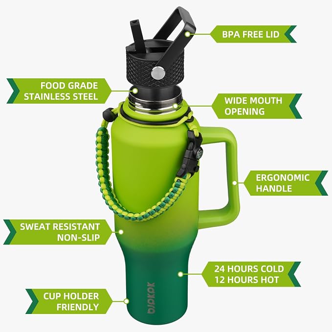 BJPKPK 35oz Insulated Water Bottle - Image 2