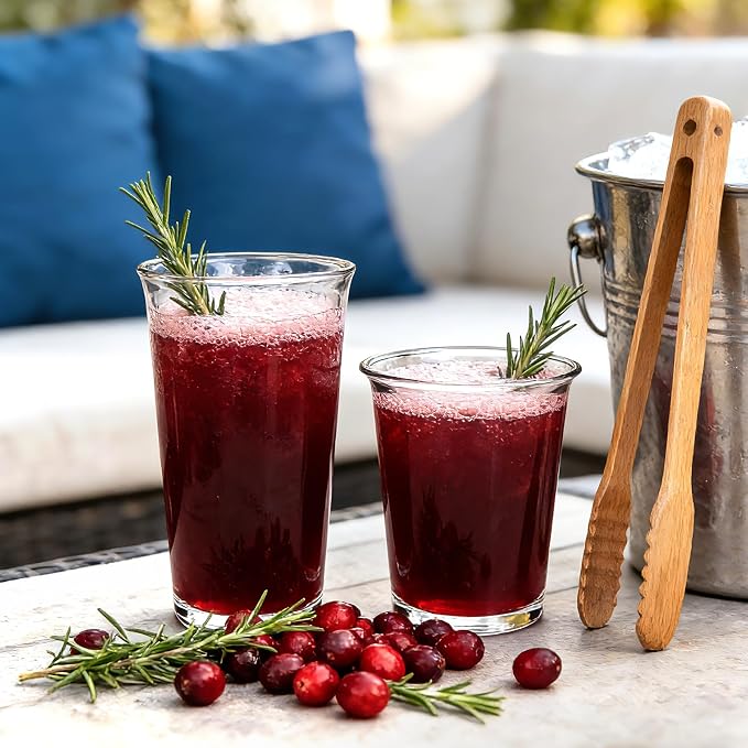 12 Pack Highball Glasses Set, 12 oz & 10 oz Stackable Thick Glass Cups | - Image 5